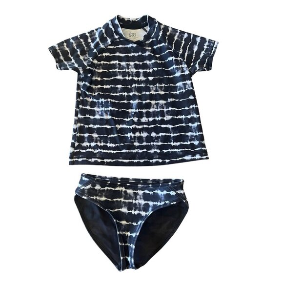 NWOT Athleta Girl Short Sleeve Rashguard Swimsuit Set XS / 6 - Picture 6 of 12